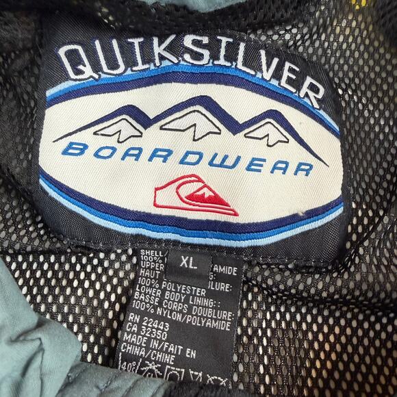 Vintage 90s Quiksilver Snowboard Ski Jacket - XL - Picture 3 of 5